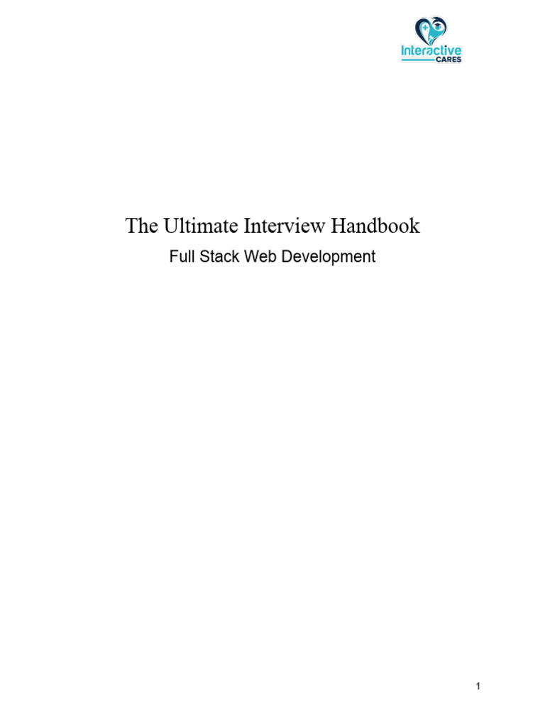 Ultimate Interview Guide for Developers | PDF | Databases | Relational ...