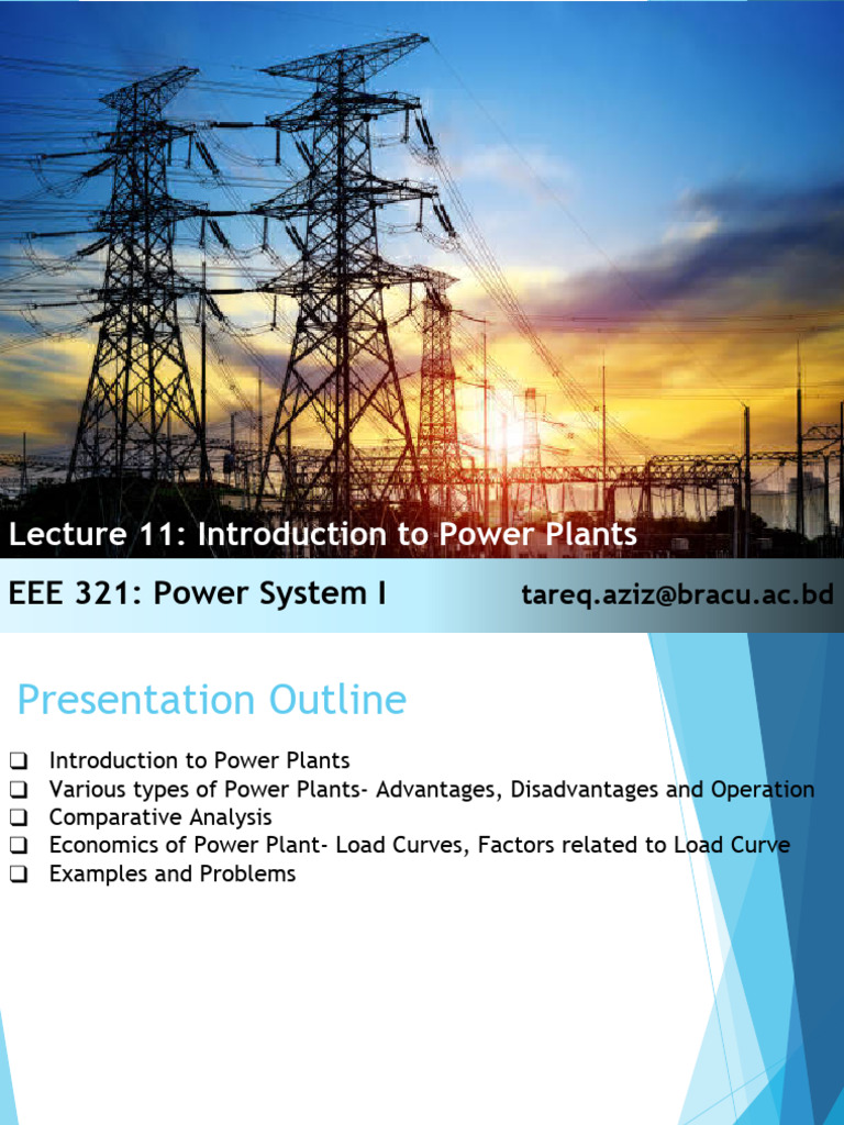 Overview of Power Plant Types and Operations | PDF | Nuclear Power ...