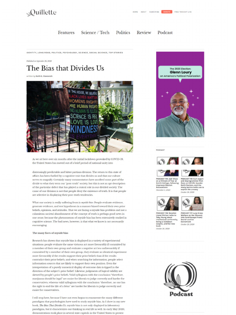 My Side Bias | PDF