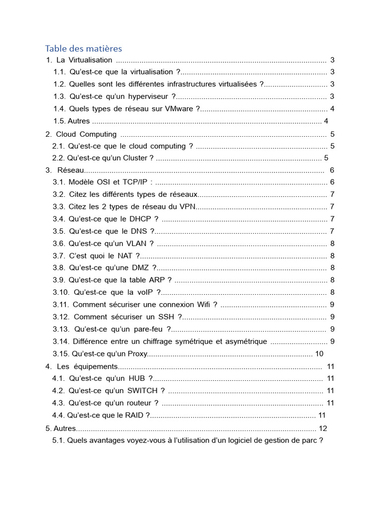 Virtualisation et Cloud Computing | PDF | Active Directory | VMware