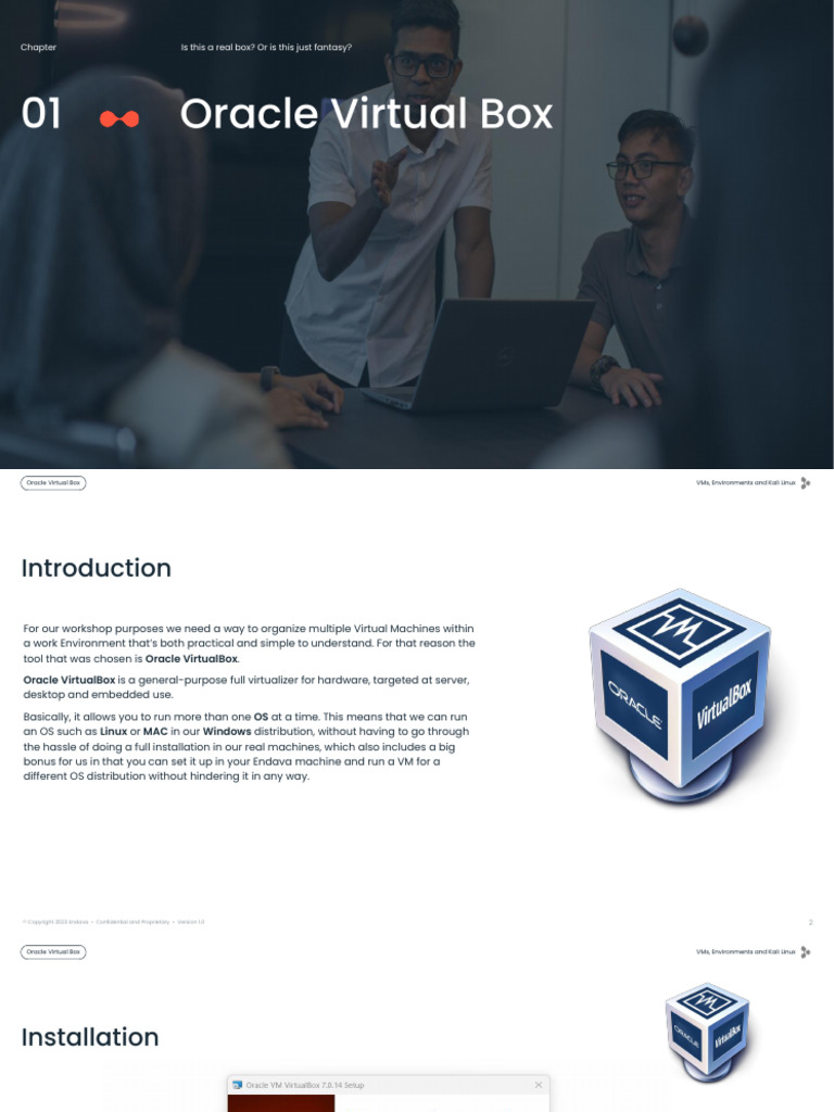 Oracle VirtualBox and Kali Linux Guide | PDF | Virtual Machine ...