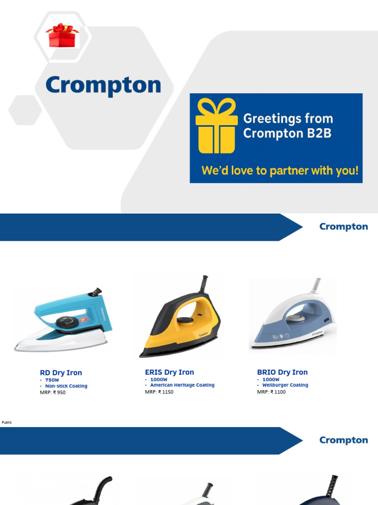 Crompton Kitchen Appliances Overview | PDF | Lighting | Light