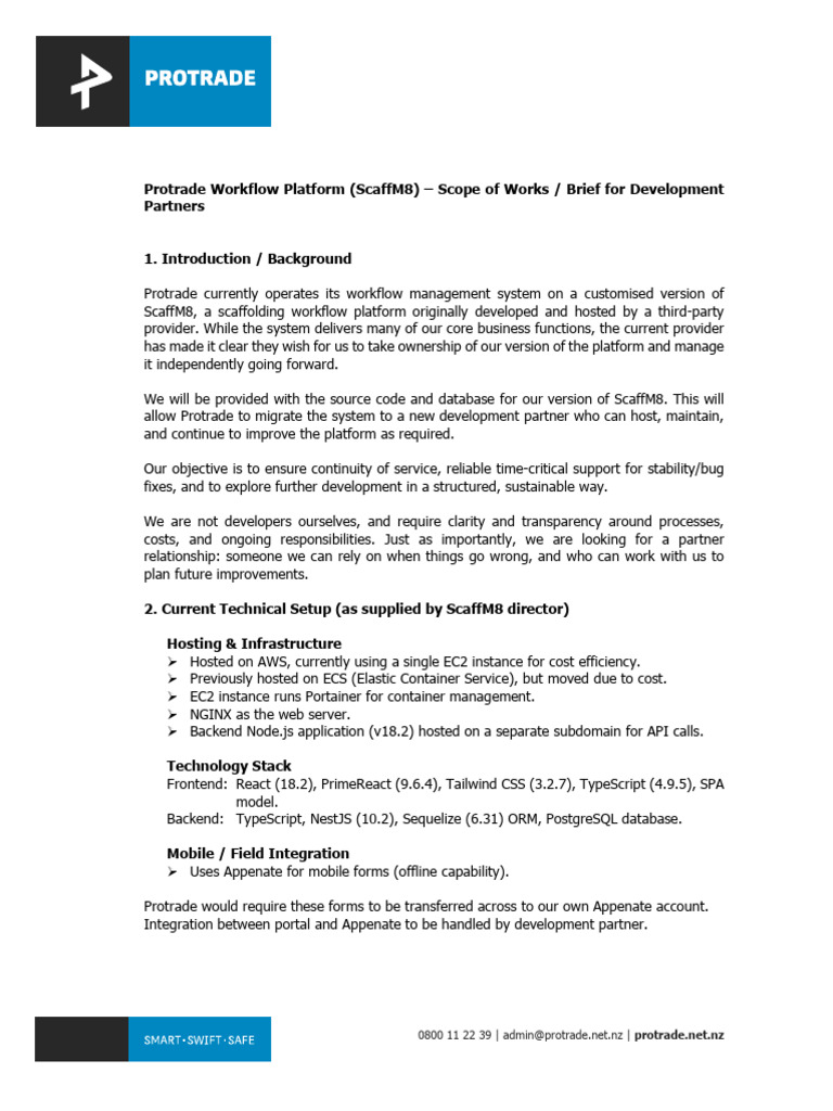 Software Development Proposal 20-08-2025 | PDF | Computing ...