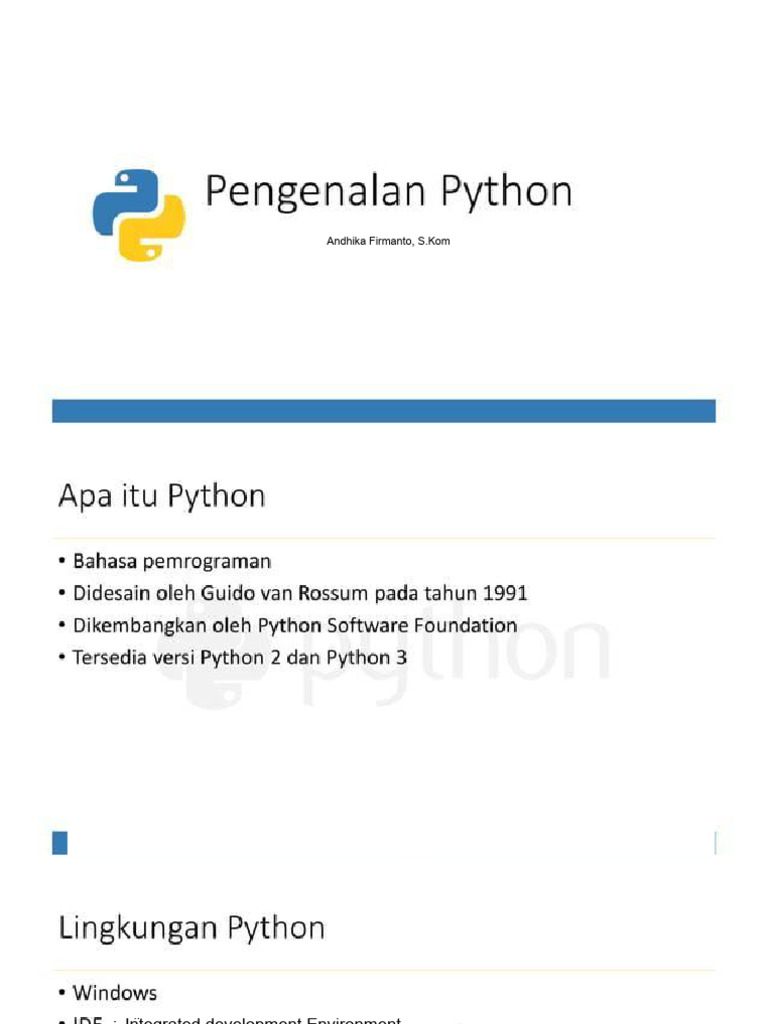 PYthon 2 | PDF