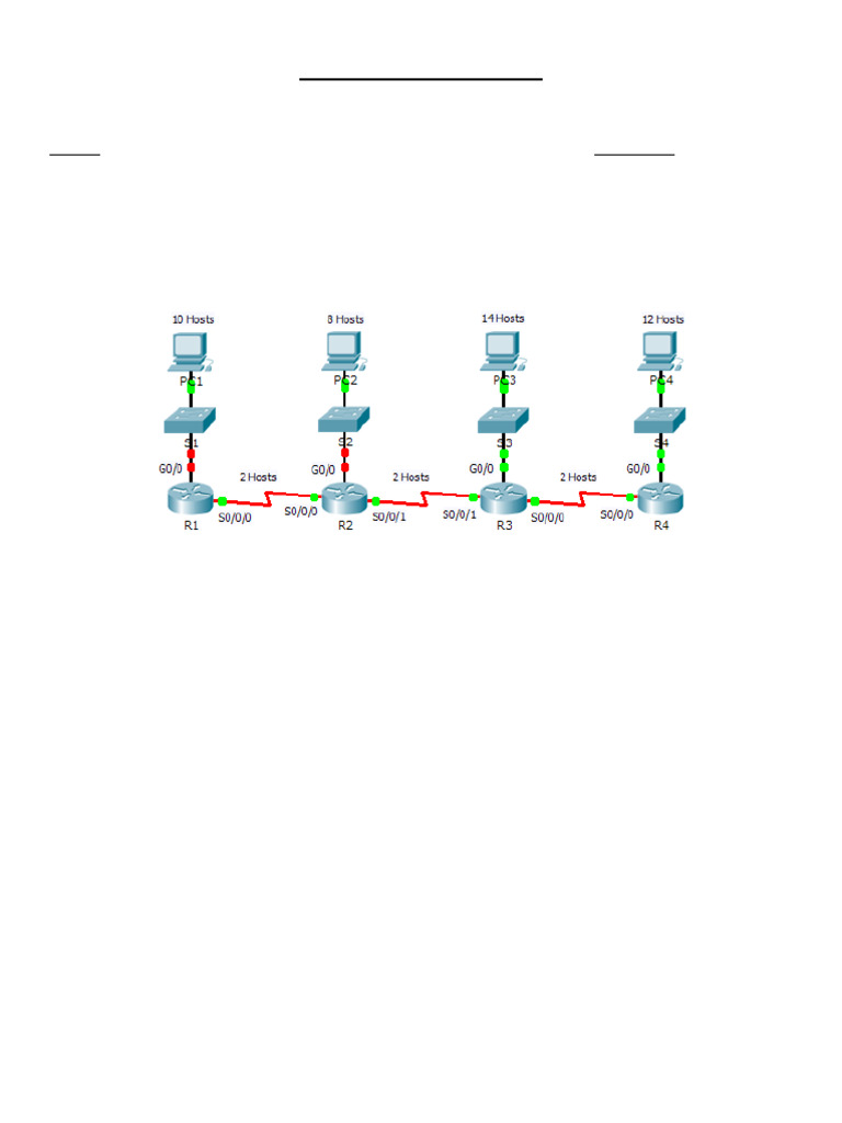 IPv4 Subnetting Scenario 2(000929880) | PDF | Ip Address | Internet ...