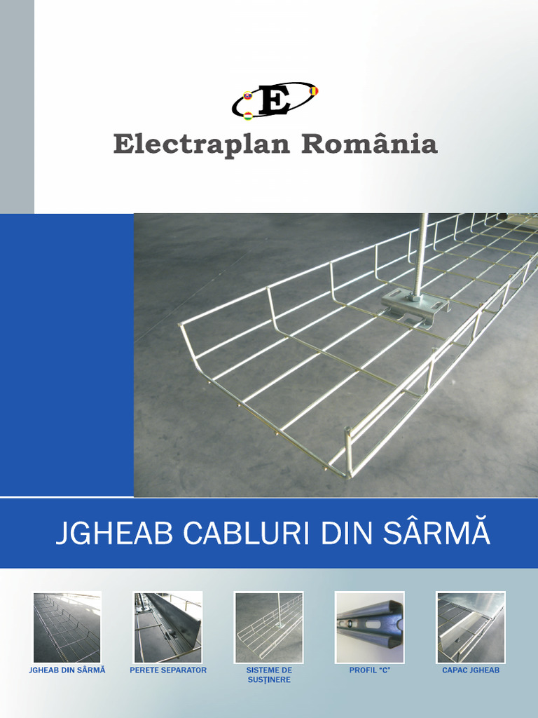 Electraplan Jgheab Cabluri Sarma Niedax | PDF