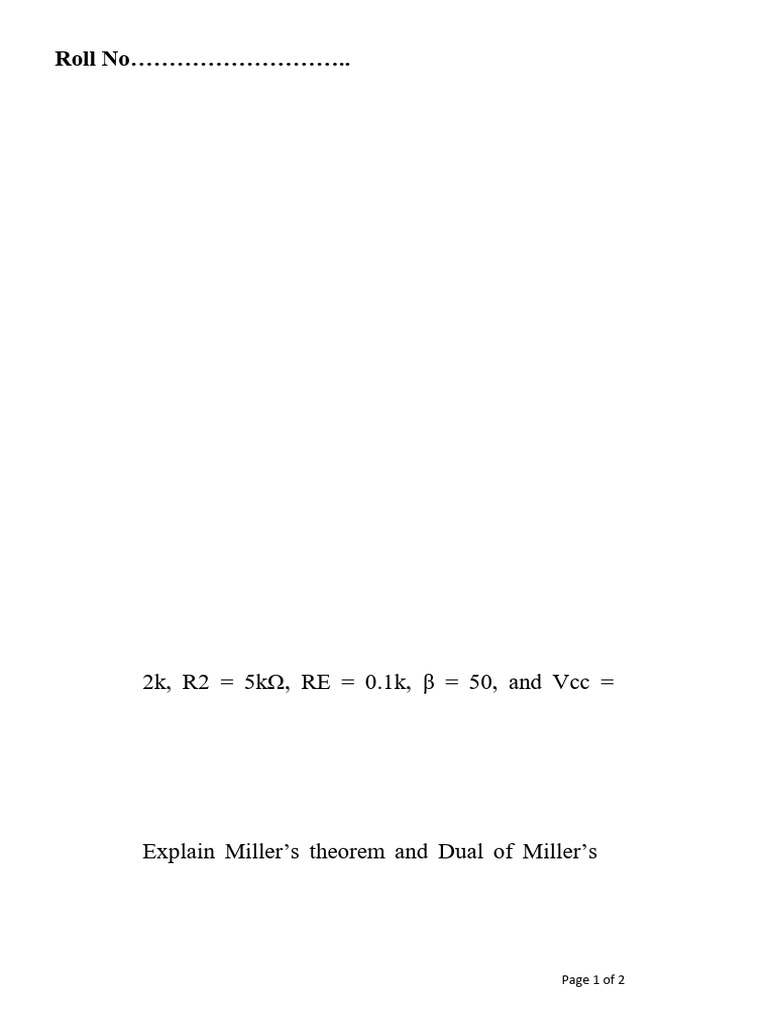 103401TE2 | PDF | Amplifier | Bipolar Junction Transistor