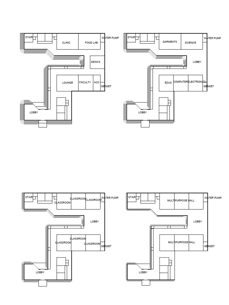 Food Tech Room Layout Overview | PDF