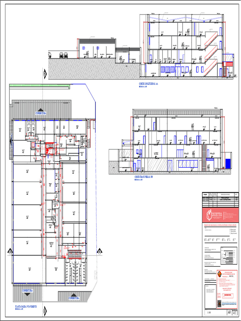 Planta Baixa e Projeto de Edificação | PDF