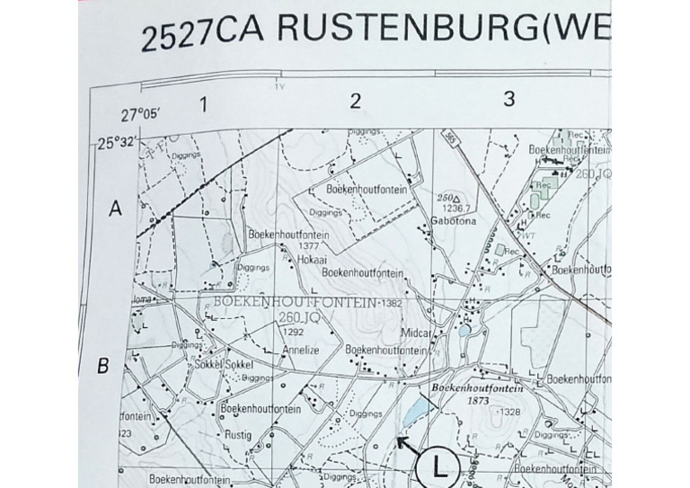 A Topographic Map Sample | PDF