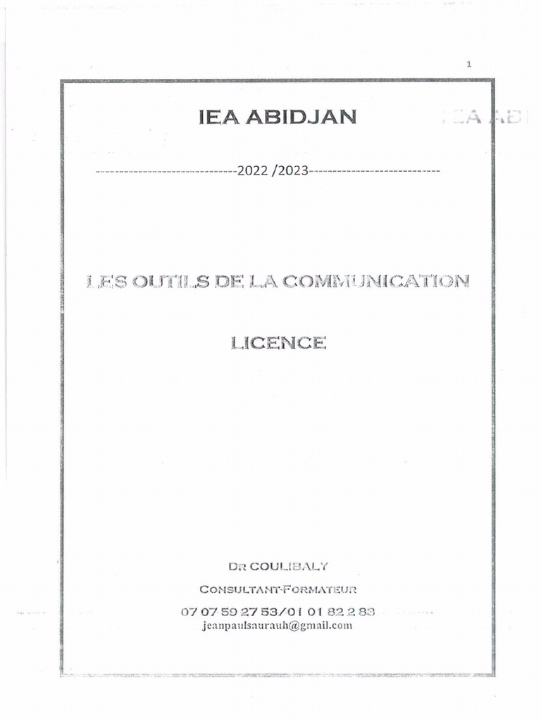 Outils de communication en entreprise | PDF | Poésie | la communication