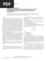 ASTM D7012-14: Rock Core Testing Methods | PDF | Young's Modulus ...