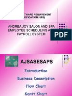 Andrea Joy Salon and Spa Employee Scheduling and Payroll System