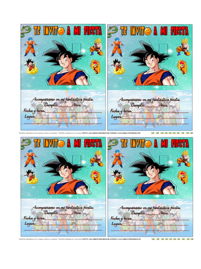 Imagenes Dragon Ball Z | PDF