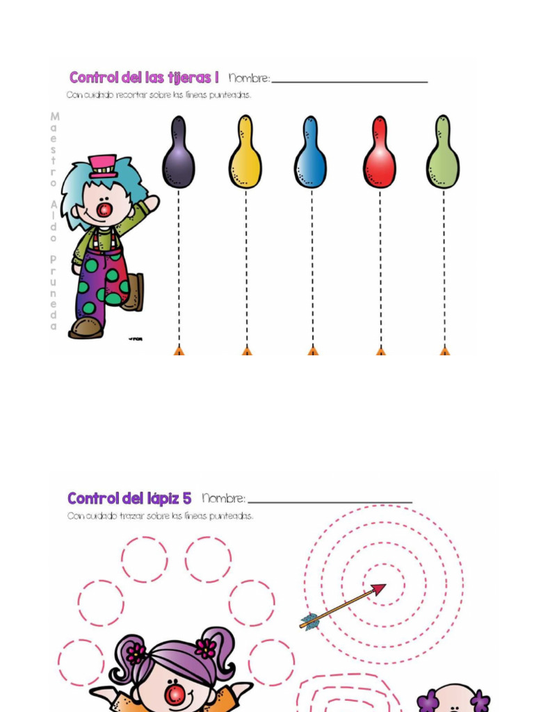 Cuadernillo Motricidad Fina | PDF
