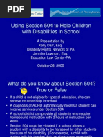 A Parents Guide To Section 504 In >> A Parent S Guide To Section 504 In Public Schools Section 504 Of A Parents Guide To Section 504 In >> A Parent S Guide To Section 504 In Public Schools Section 504 Of