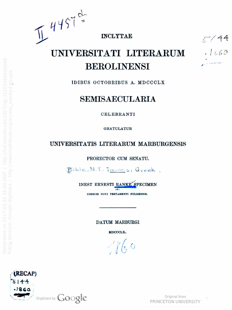 Ranke 1860 Ocr | PDF