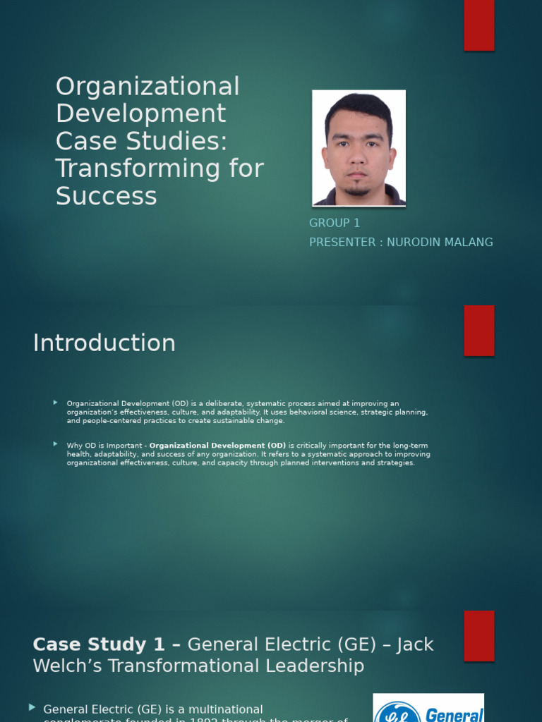 Organizational Development Case Studies Transforming For Success | PDF ...