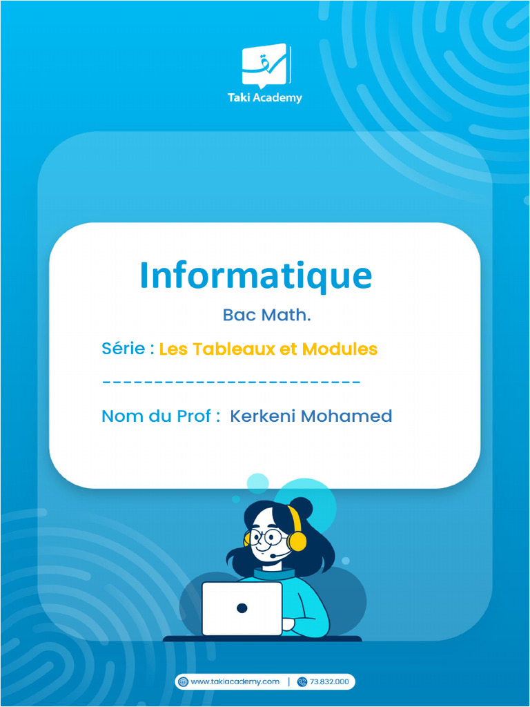 Introduction aux Tableaux en Informatique | PDF | Programmation ...