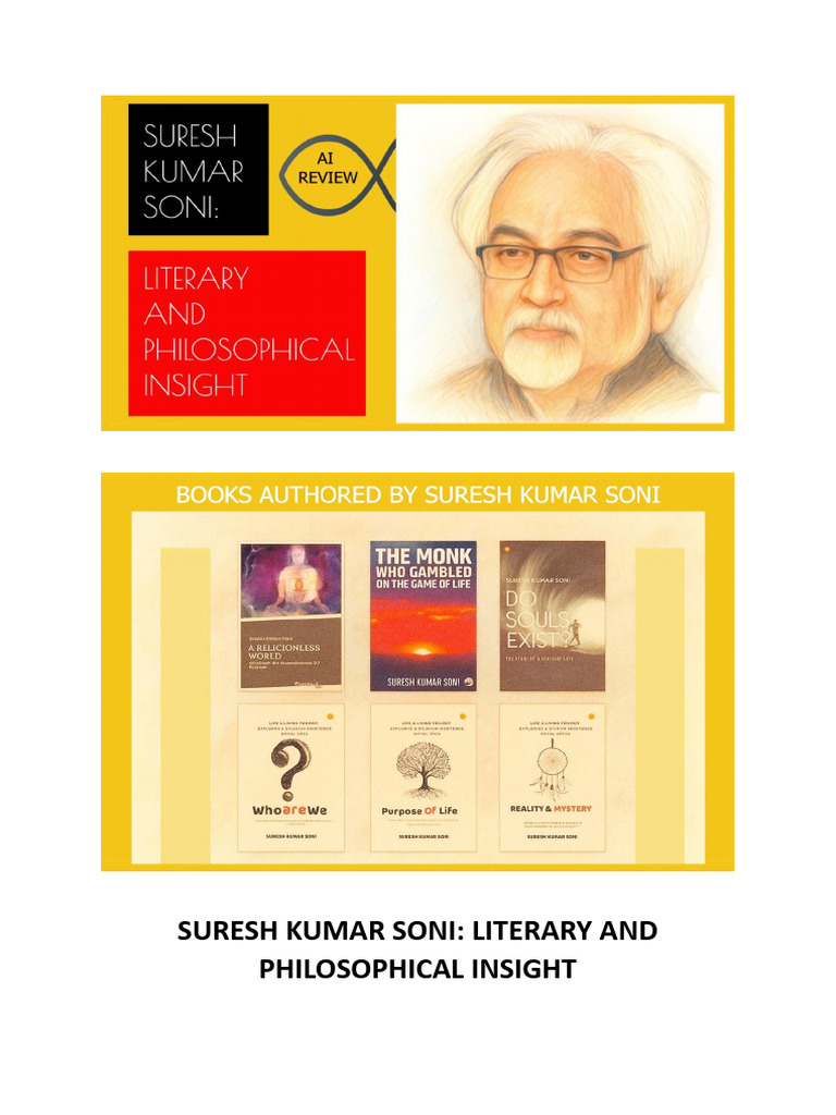 Suresh Kumar Soni - Literary and Philosophical Insight | PDF ...