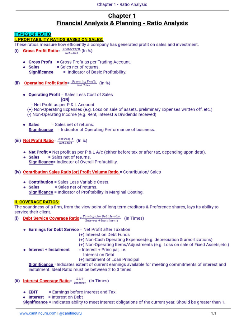 Understanding Ratio Analysis | PDF | Equity (Finance) | Balance Sheet