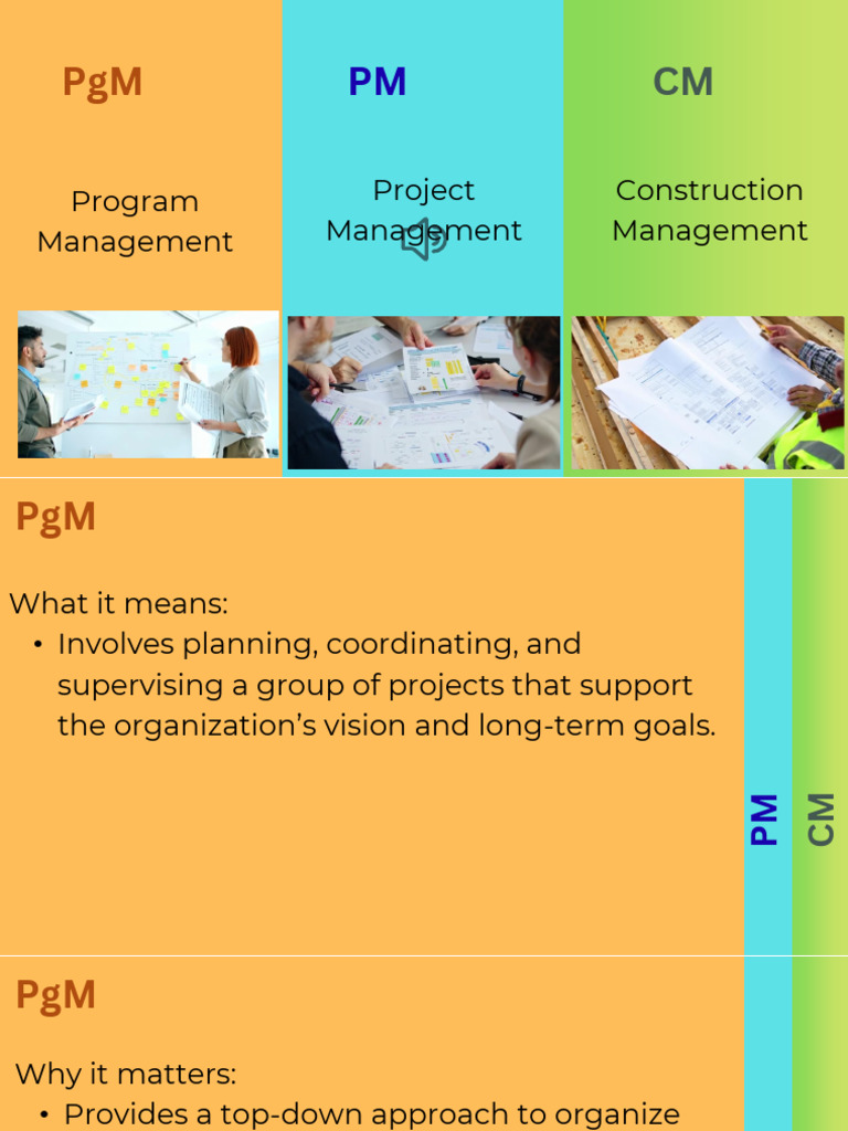 Construction Program Management Overview | PDF | Construction ...