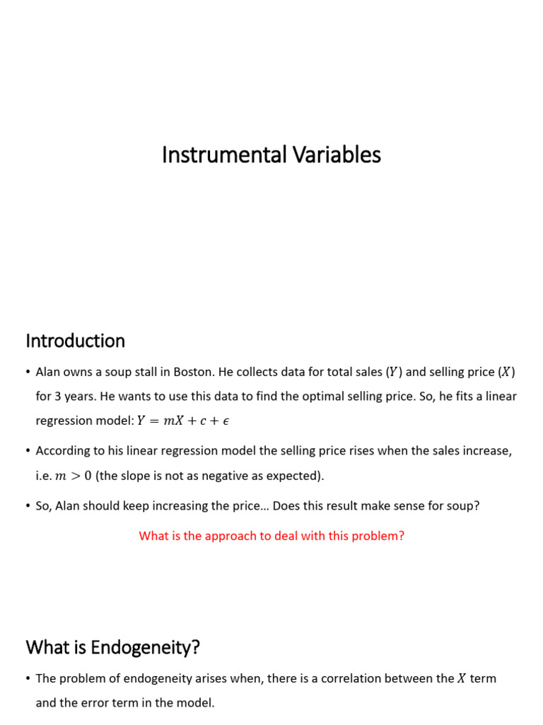 Copy+of+Instrumental+Variables+v3 JK | PDF | Endogeneity (Econometrics ...