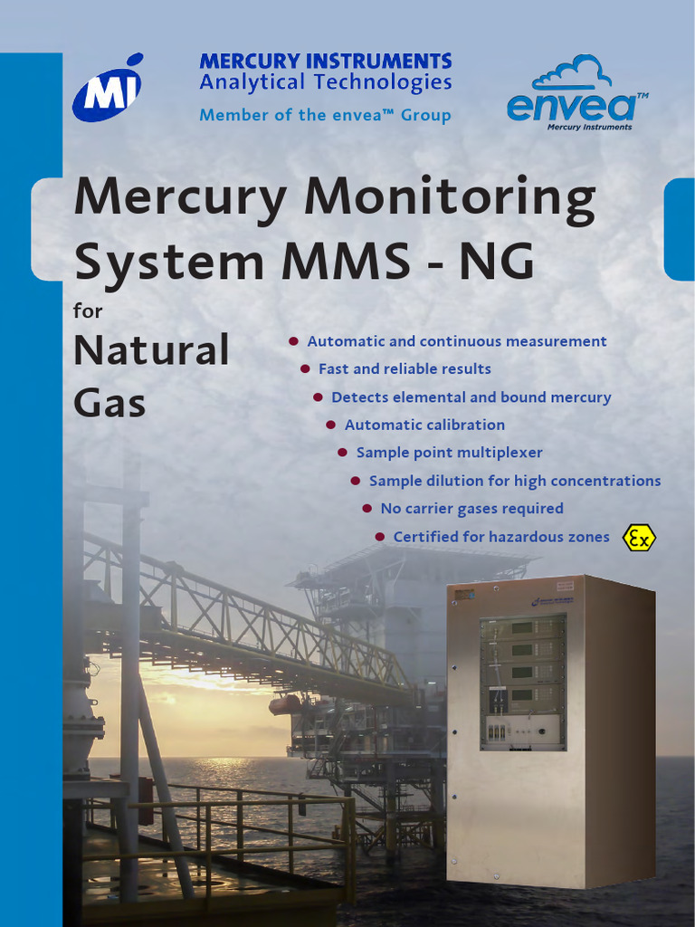 Mercury Monitoring System for Natural Gas | PDF | Gases | Calibration