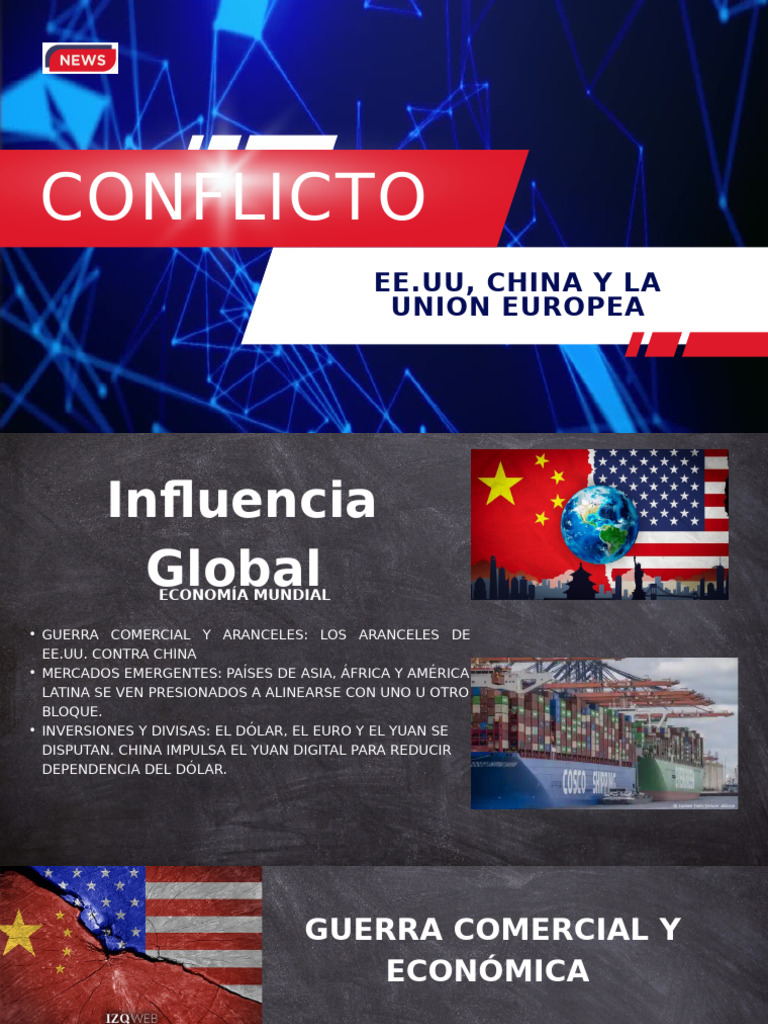 Conflicto de Estados Unidos China y La Unión Europea Hoy | PDF | China ...