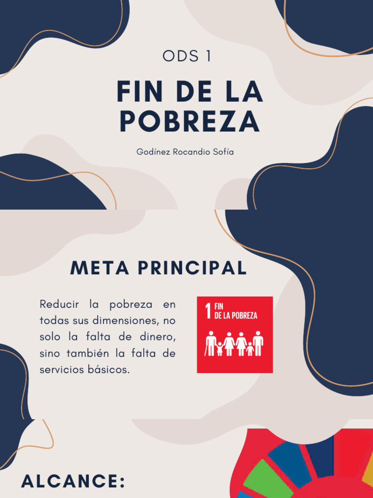 ODS 1. Fin de La Pobreza | PDF