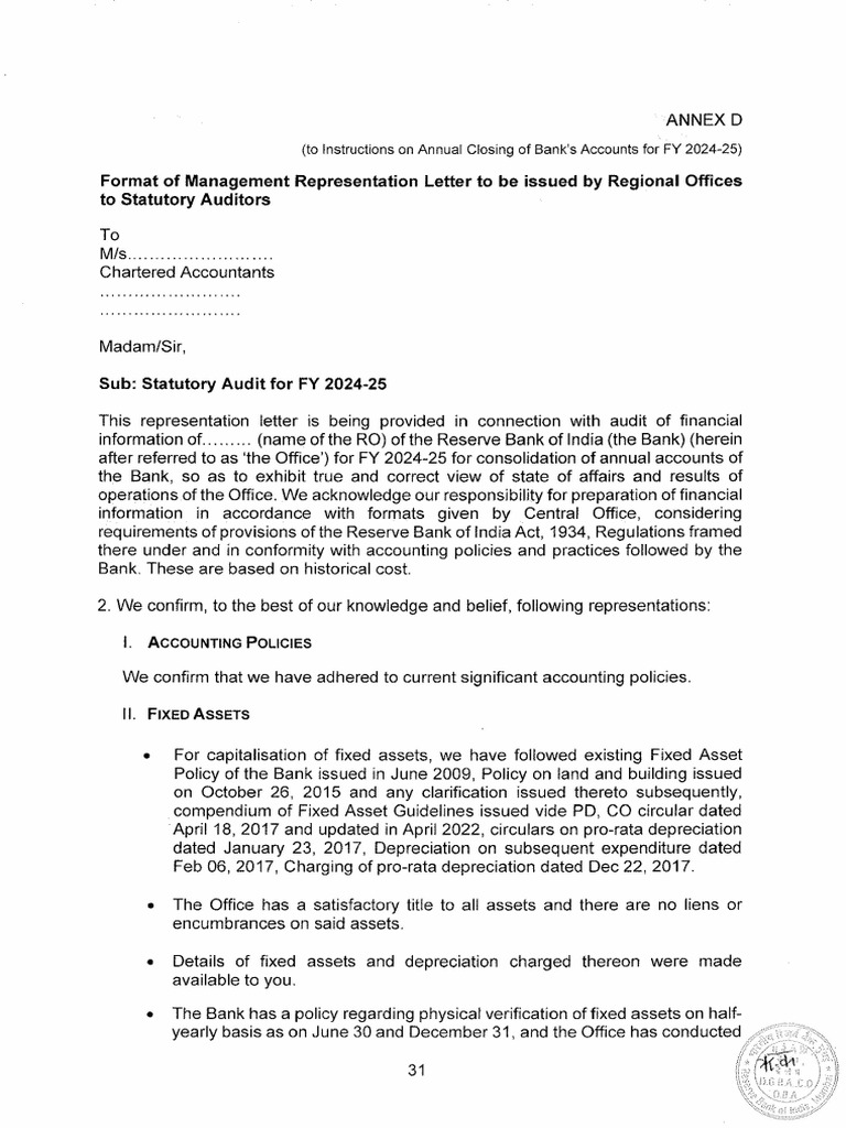 Annual Closing Guidelines FY 2024-25 | PDF