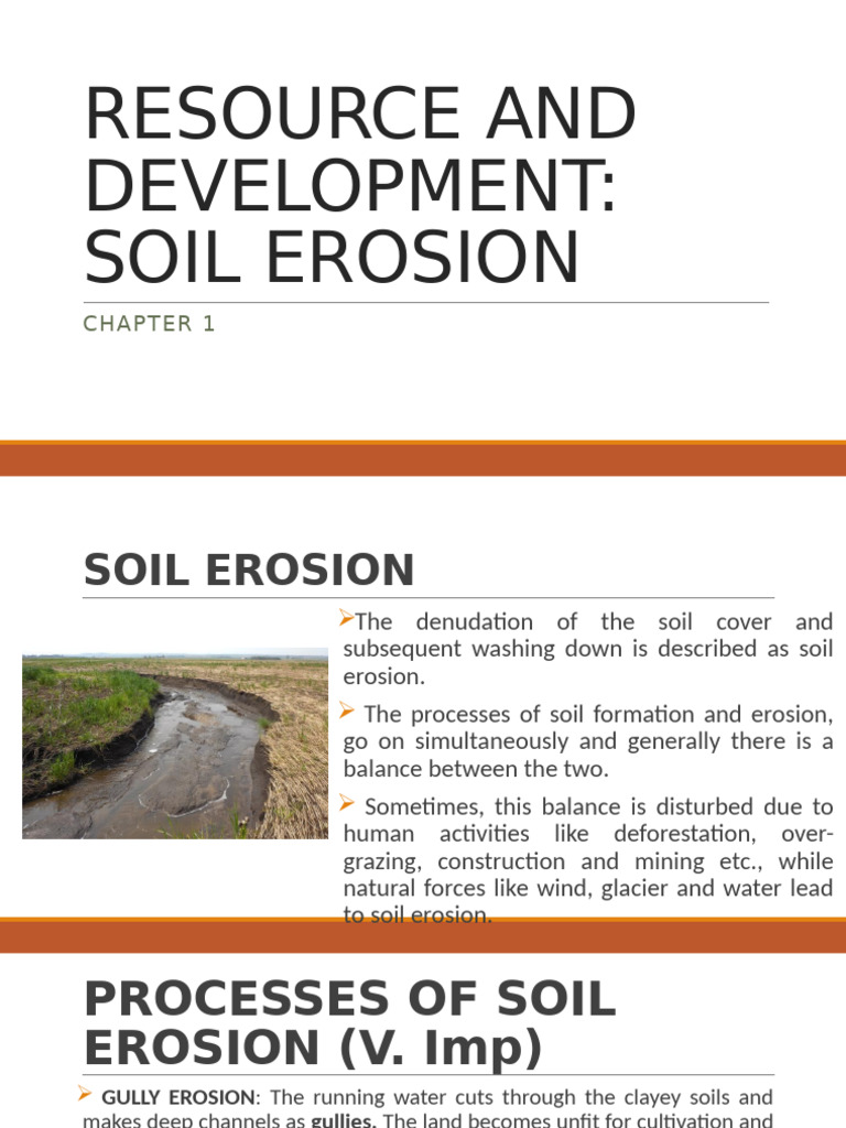 Understanding Soil Erosion and Conservation | PDF