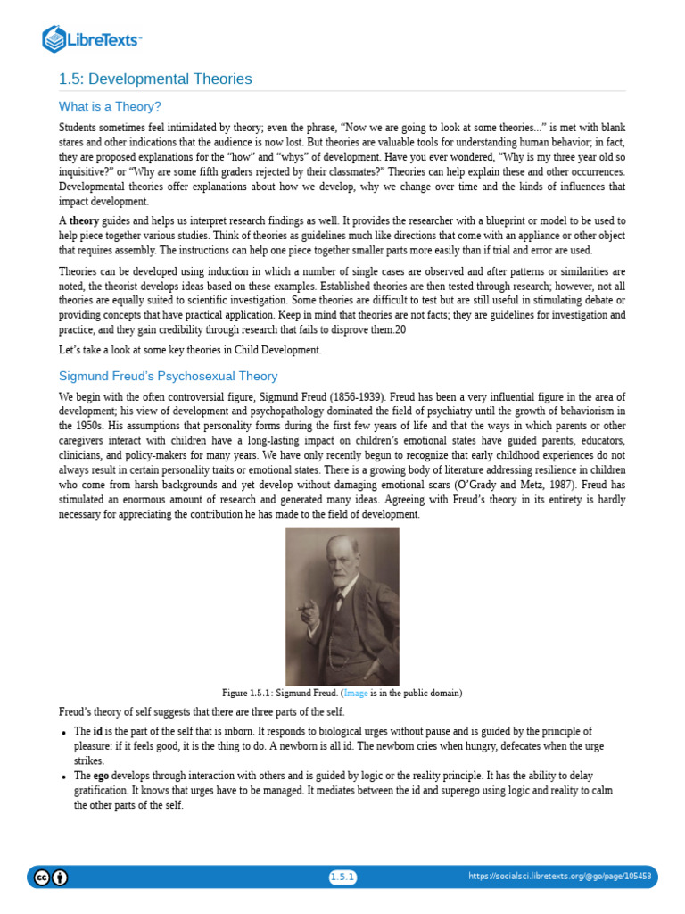 1.05 Developmental Theories | PDF | Reinforcement | Classical Conditioning