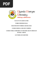 Silent Spring by Rachel Carson | PDF | Pesticide | Ecosystem