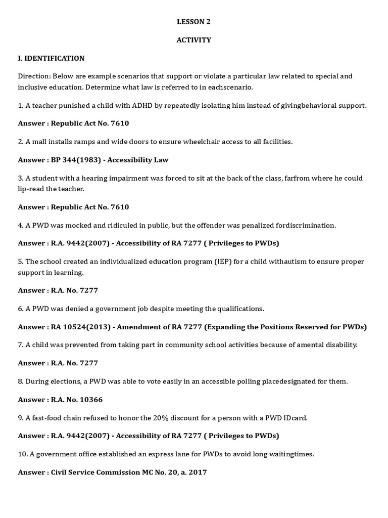 Lesson 2 - 20250825 - 194247 - 0000 | PDF | Individualized Education ...