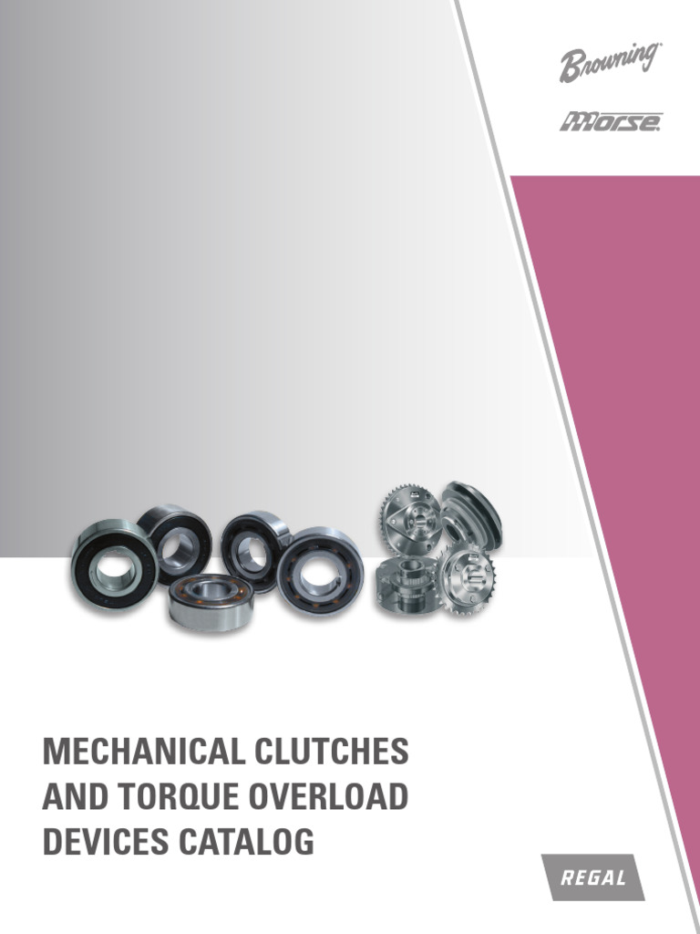 Mechanical Clutches & Torque Devices Catalog | PDF | Clutch | Machines