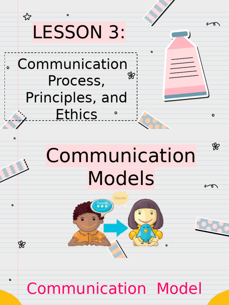Communication Models and Principles Guide | PDF