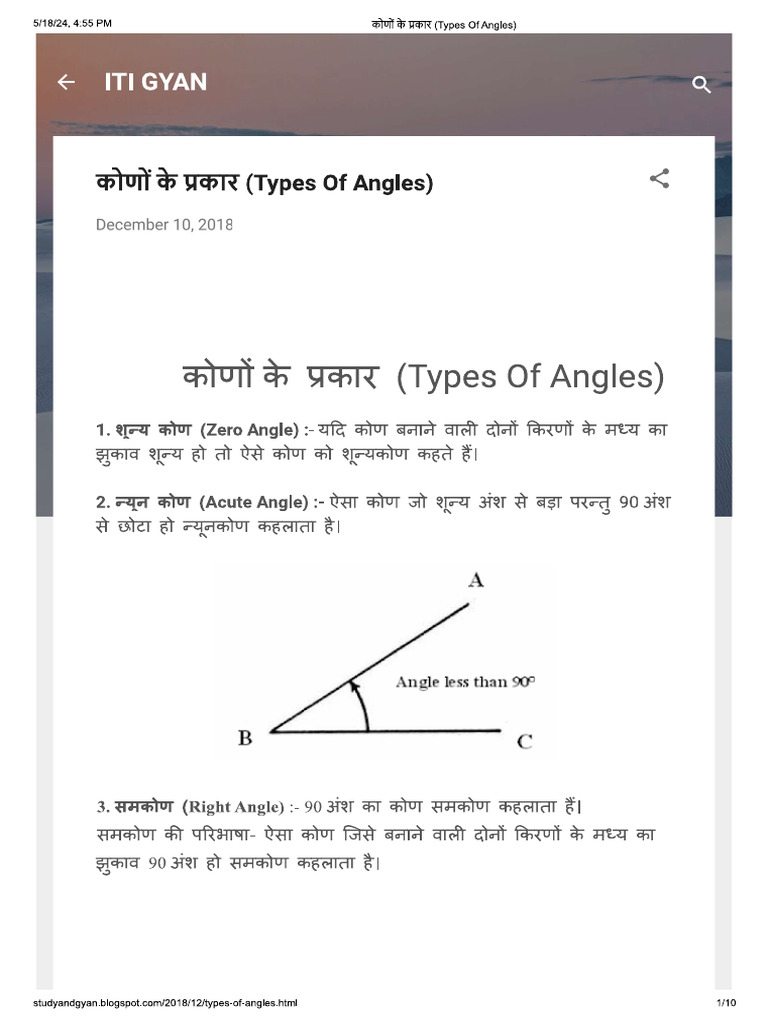 Angle | PDF