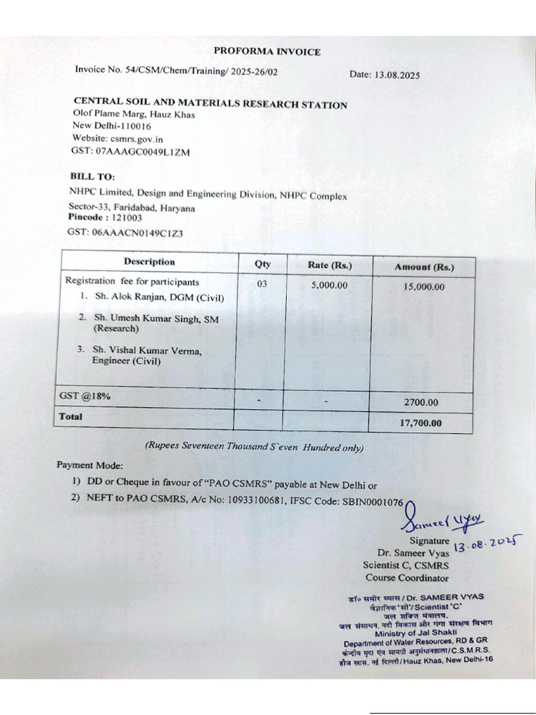 Invoice Training | PDF