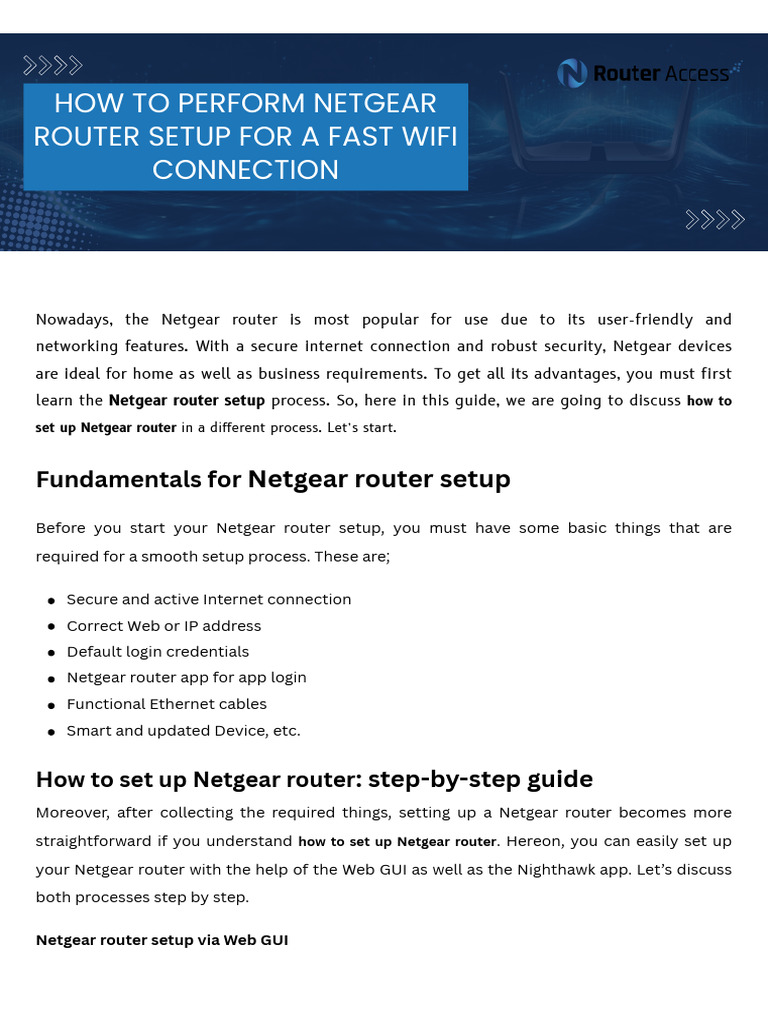 How to Set a Netgear N600 Router (WNDR3700) as an Access Point