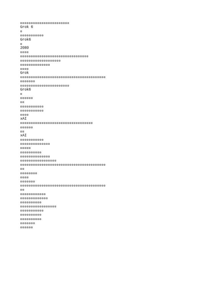 Grok 4 | PDF