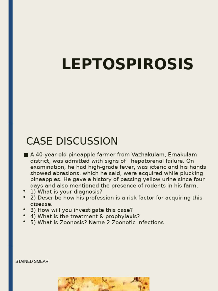 Photo inspiration: Curated Leptospiroscopy Infection Gallery View 49