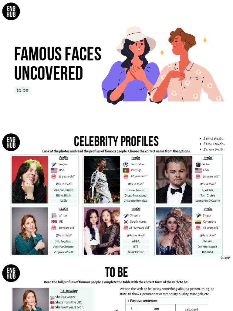 Celebrity Profiles Uncovered | PDF