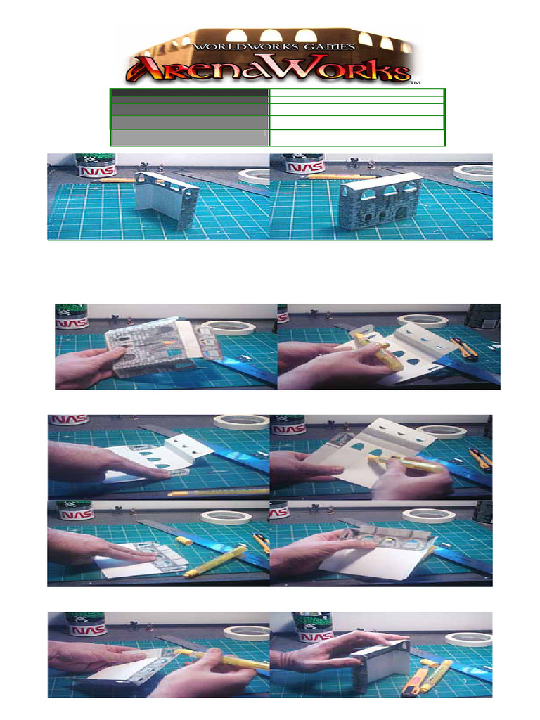 Terrace-Backs Model Assembly Guide | PDF