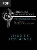 Libro de resúmenes del II Encuentro Latinoamericano de Zooarqueología 