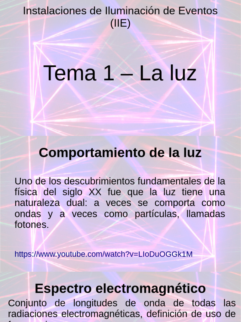 Comportamiento y Características de la Luz | PDF | Ligero | Color