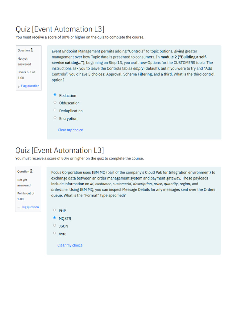 Event Automation L3 | PDF