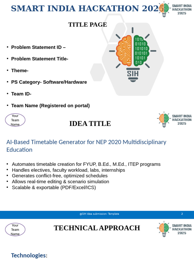 AI Timetable Generator for NEP 2020 | PDF | Computing | Software ...