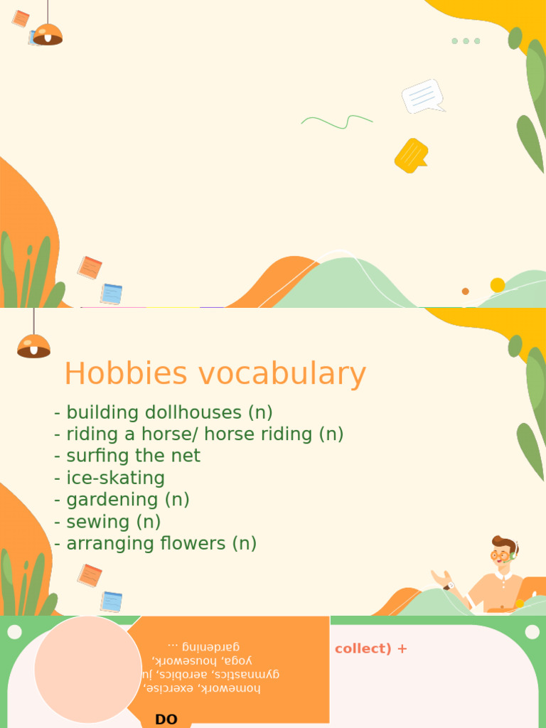 Essential Hobbies Vocabulary Guide | PDF