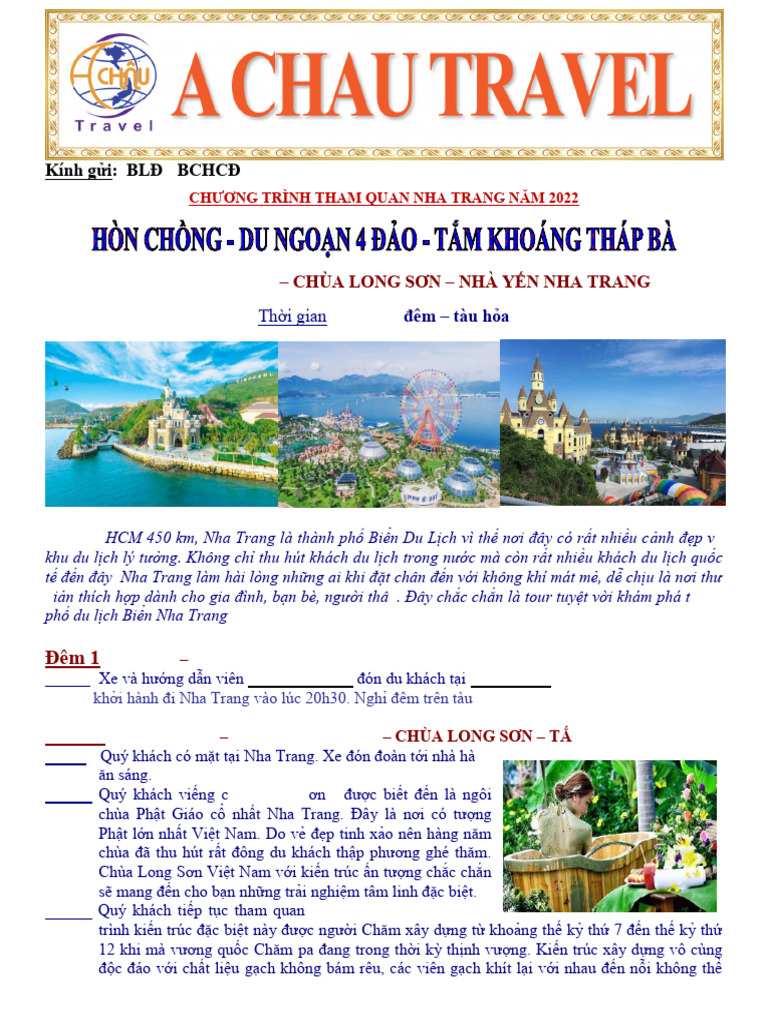 Nha Trang - Tháp Bà Ponaga - Tắ…